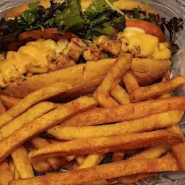 Philly Cheese Steak Sandwich.
