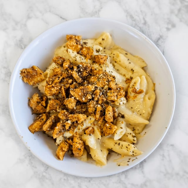 Chicken Alfredo.