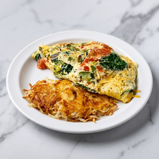 Vegetarian Omelette.